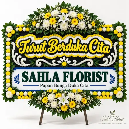 Papan Bunga Duka Seturan